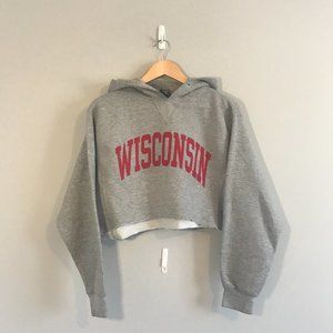 🌿 Original | Cropped Wisconsin Hoodie